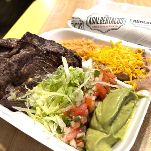 Carne Asada Plate.