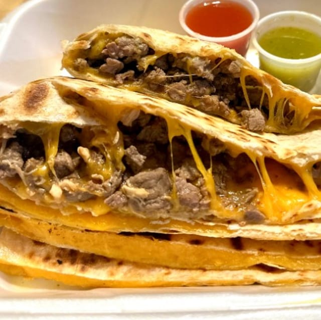 Carne Asada Quesadilla.