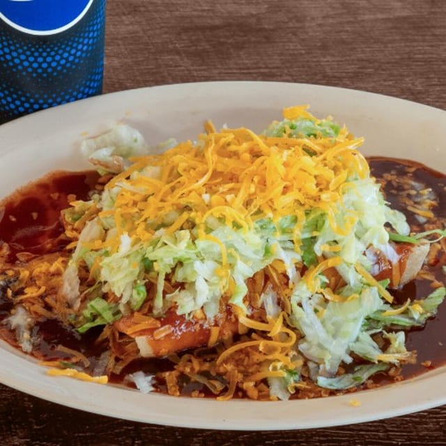 Two Enchiladas.