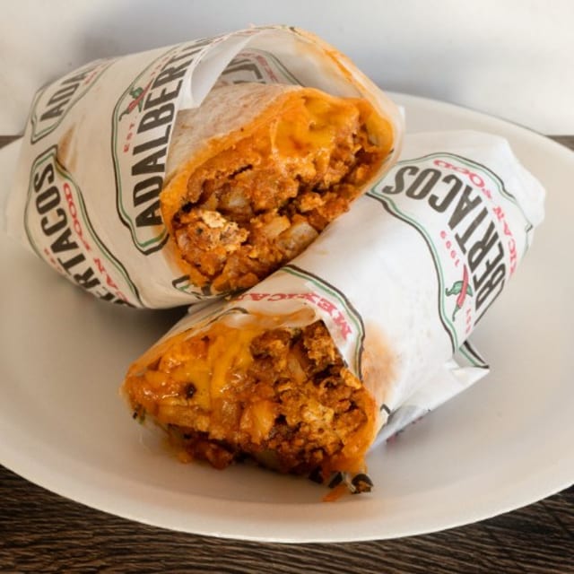 21. Eggs, Chorizo, Potato & Cheese Burrito.