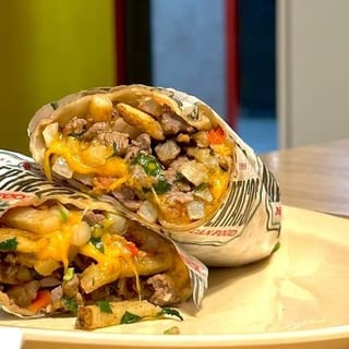 California Burrito with Soda & Side