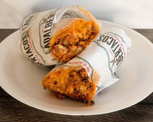 21. Eggs, Chorizo, Potato & Cheese Burrito.